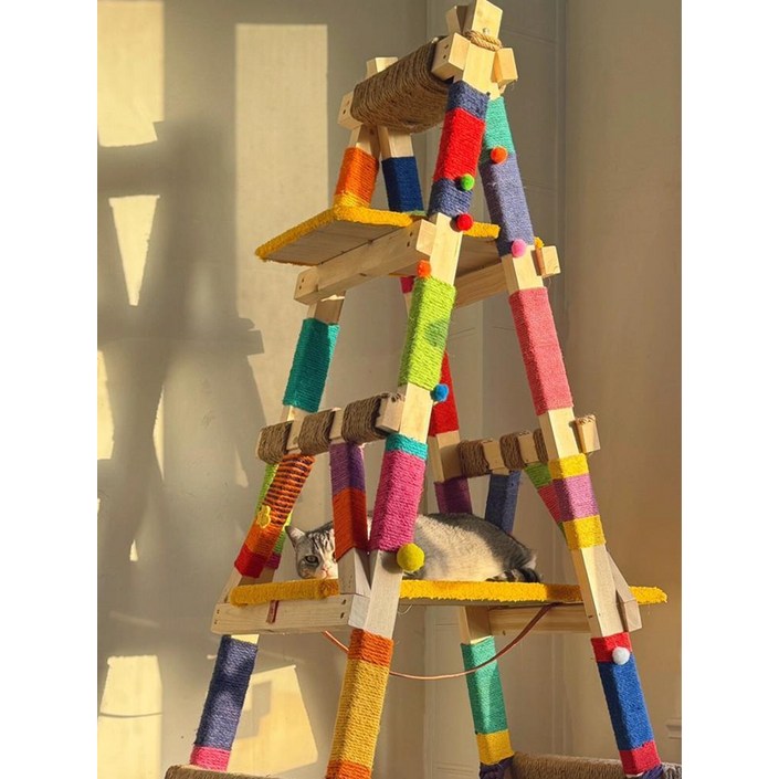 셀프 만들기 캣타워 스크래쳐 diy 조립식 커스텀