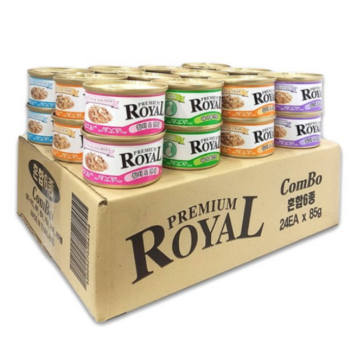 프리미엄 로얄 고양이캔 콤보