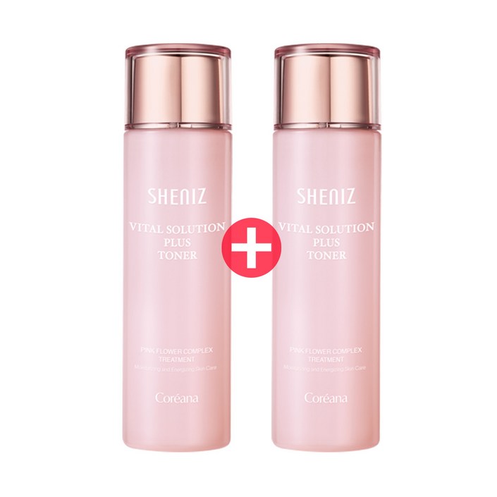 코리아나 바이탈 플러스 탄력강화 스킨 토너 150ml+에멀젼 150ml