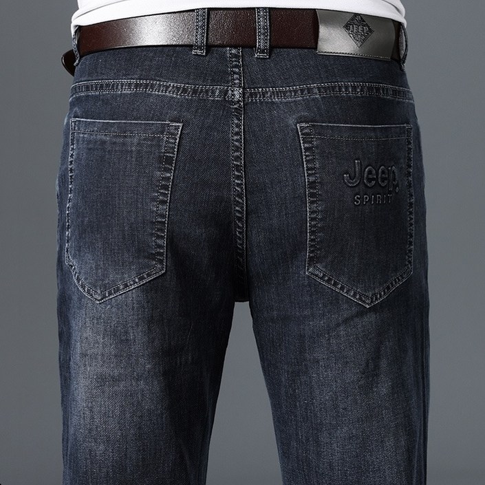 JEEP Spirit 지프스피릿 남성 청바지 마이크로 탄성 미드 웨이스트 팬츠 비즈니스 캐주얼 청바지 Jeans26812 JEEP Spirit 지프스피릿 남성 청바지 마이크로 탄성 미드 웨이스트 팬츠 비즈니스 캐주얼 청바지 Jeans26812