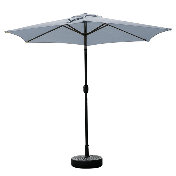 반자동 파라솔 루프탑 마당 그늘막 테라스 낚시 휴대용 캠핑 파라솔 횡단보도 그늘막 200cmx210cm