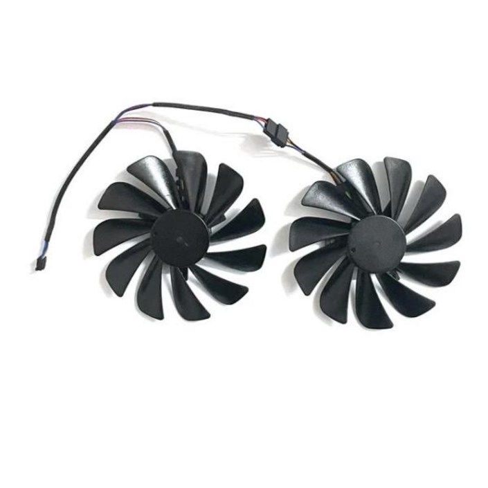 GPU 선풍기 4 핀 FDC10U12S9C CF1010U12S Dylan Hengjin Red Dragon Radeon RX 5600XT 5700 그래픽 카드