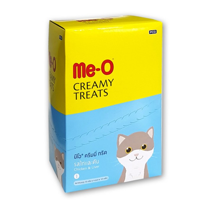 MeO 크리미 짜먹는 고양이 간식