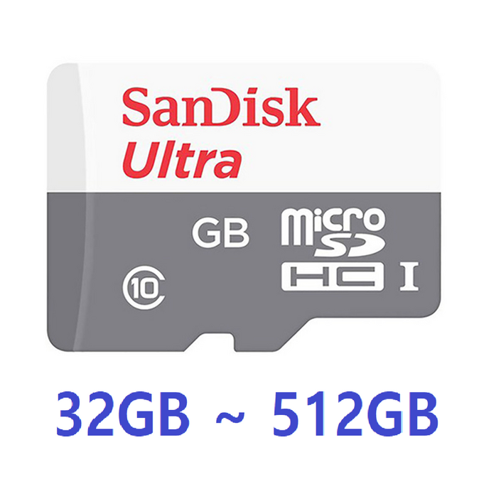 샌디스크코리아 공식인증정품  마이크로 SD카드 SDXC  ULTRA 울트라 QUNR 512GB