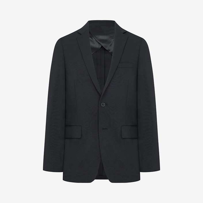 지오송지오 남성용 레귤러핏 스판 셋업 자켓 ZVW26715BK