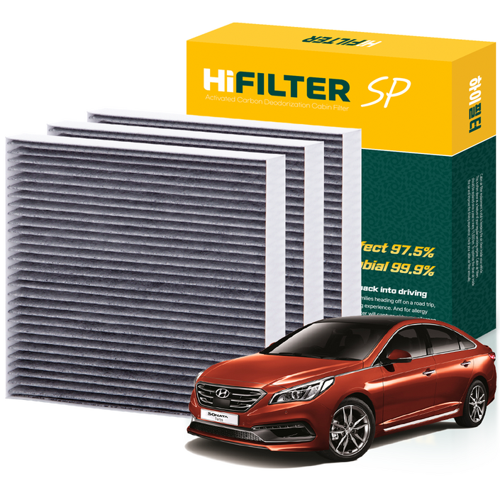 하이필터 현대 자동차 쏘나타 활성탄 에어컨필터