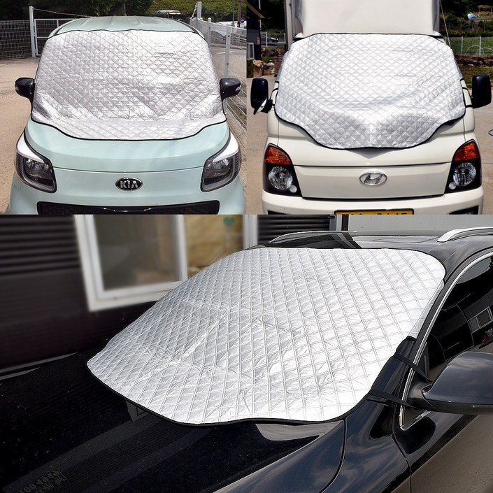 시온넷 차량용 햇빛가리개  고급보관파우치, 혼합색상, 1개