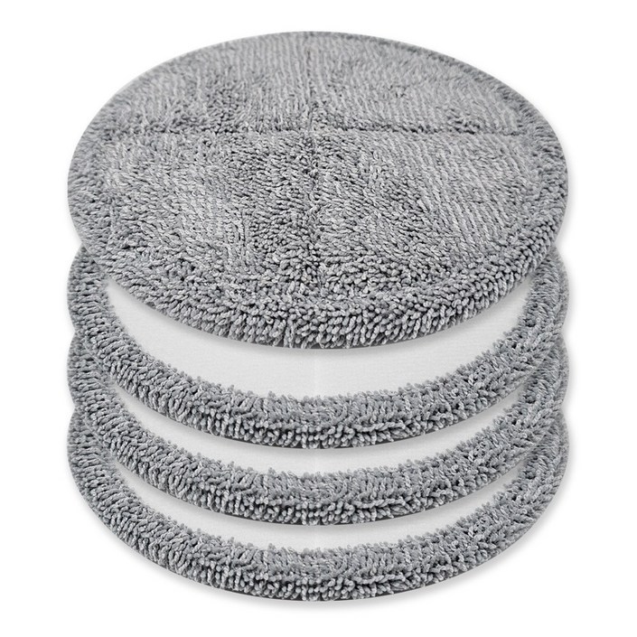 물걸레 청소기 무선 파워스윙 휴스톰 보아르 청소포 원형 도톰한 극세사 걸레 1920cm 호환