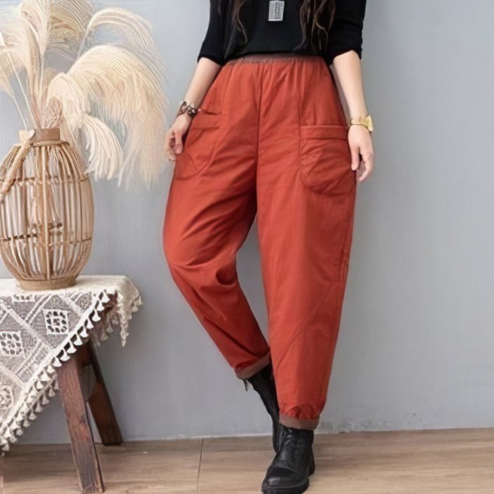 비니브 포그니 컬러 겨울 솜바지 2종 세트 홈쇼핑 노출 상품