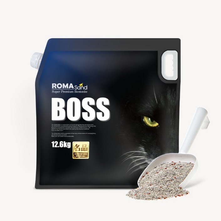 본사직영ROMA로마샌드 보스프리미엄 12.6kg 고양이모래 본사직영ROMA로마샌드 보스프리미엄 12.6kg 고양이모래