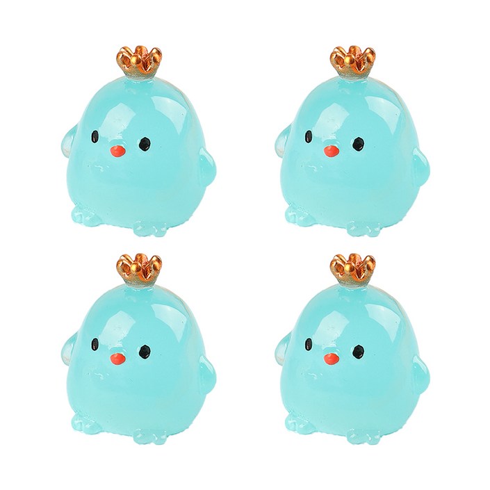 두데일리 차폭감 인형 스티커 초보운전 가이드라인, 4개, 블루