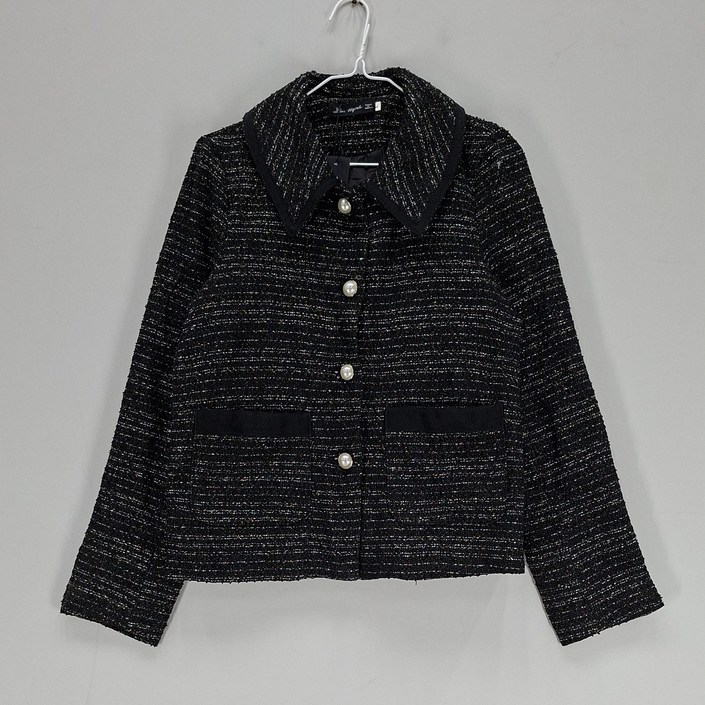 재고상품 육육걸즈 여100 재킷 가을겨울 블랙 02191