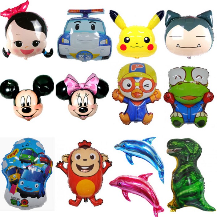 슈퍼쉐입 캐릭터풍선 놀이동산풍선