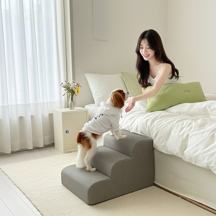 라이프온 사뿐오름 폭신 강아지 계단