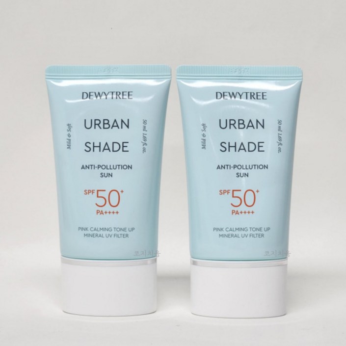 듀이트리 어반쉐이드 안티폴루션 선크림 50ml + 50ml, 50ml, 2개