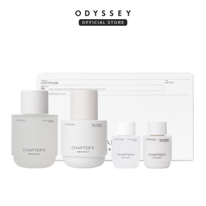 오딧세이화장품 결제시추가할인오딧세이챕터파이브 라이트하우스 2종 세트