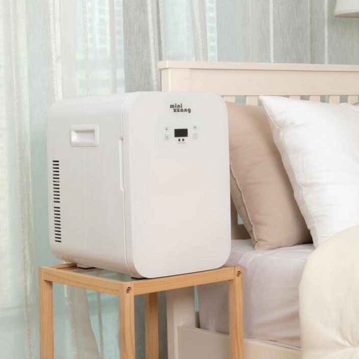 아트박스미니짱 mz20 화이트 이동식 미니 소형 화장품 냉온장고