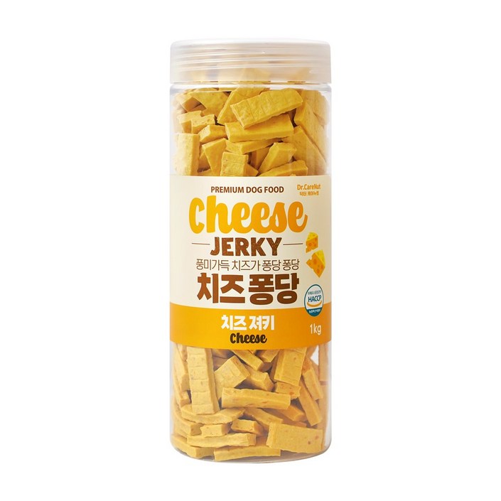 닥터케어누트 강아지 치즈 퐁당 져키 영양가득 대용량 4종