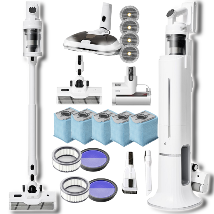 아이닉 무선청소기i50 아이타워  UV 스팀 물걸레키트, 아이닉공식판매점2시이전주문당일발송, 아이닉 무선청소기i50UV스팀 물걸레키트