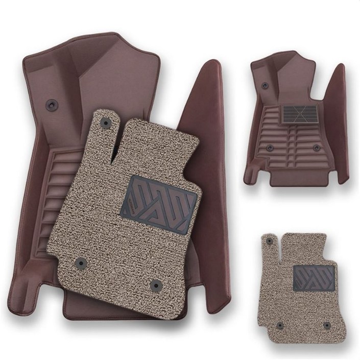 오토메이트 6D 카매트 코일매트 풀세트 전차종 다크브라운