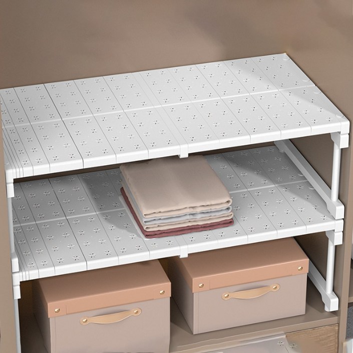 길이조절리빙가을 튼튼한 옷장칸막이 옷장 정리 선반