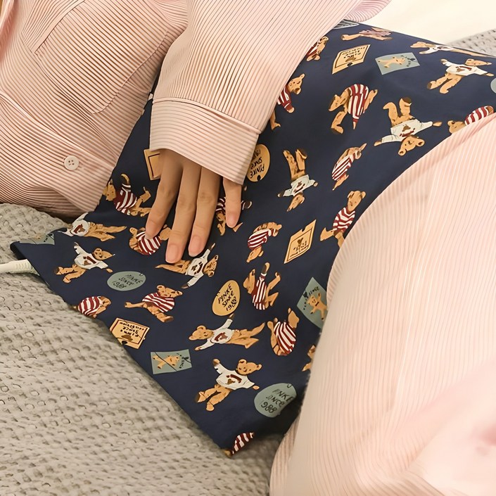 제스파 프리미엄 전기 온열 찜질기 SHP6751BN, SHP6751BN, 곰돌이네이비