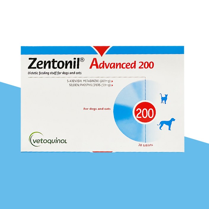 베토퀴놀 젠토닐 어드밴스200 30정  강아지 고양이 간영양제