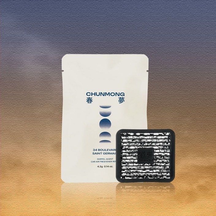 춘몽 도플 차량용 방향제 리필 (딥티크 차량용 방향제 호환), 딥티크호환-34번가 생제르맹, 1개
