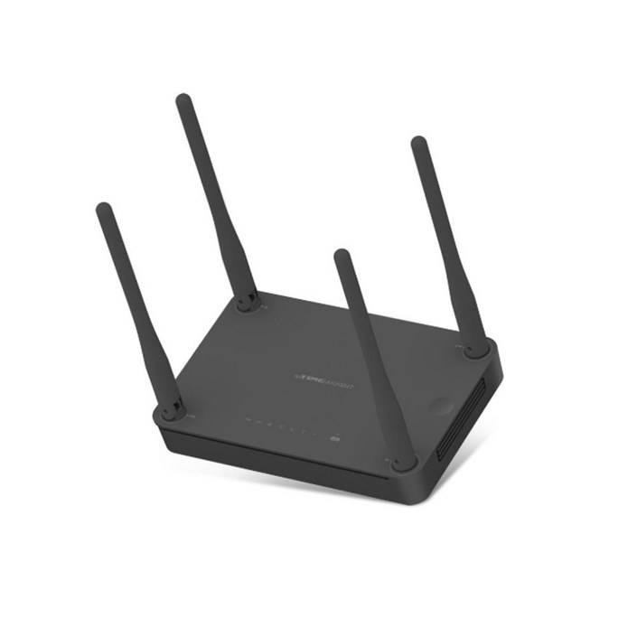 아이피타임 AX2004T 유 무선 공유기 기가 와이파이, 1개, 블랙