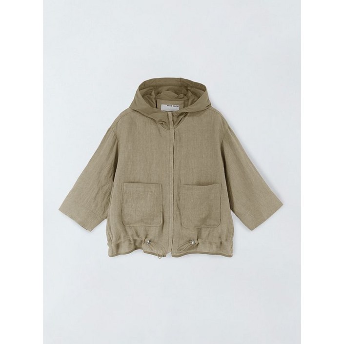 앤클라인 앤클라인 아웃포켓 마 후드 점퍼 E6IM006