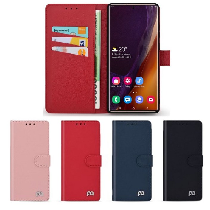 갤럭시S21울트라(SM-G998N) 빌런 다이어리 케이스 현금 카드 수납