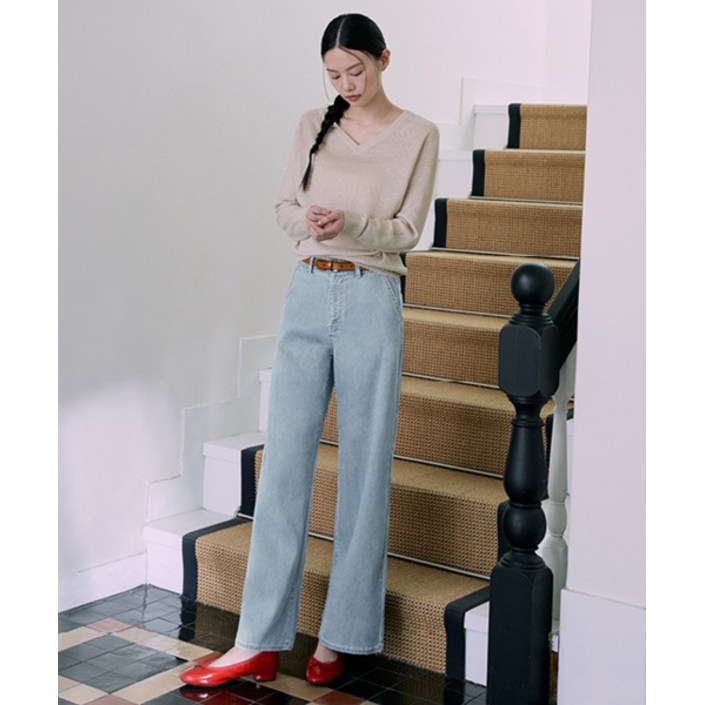 매장정품 더엣지 THEATG 2PACK SS 썸머 레이온스판 와이드데님 2054883992 140202