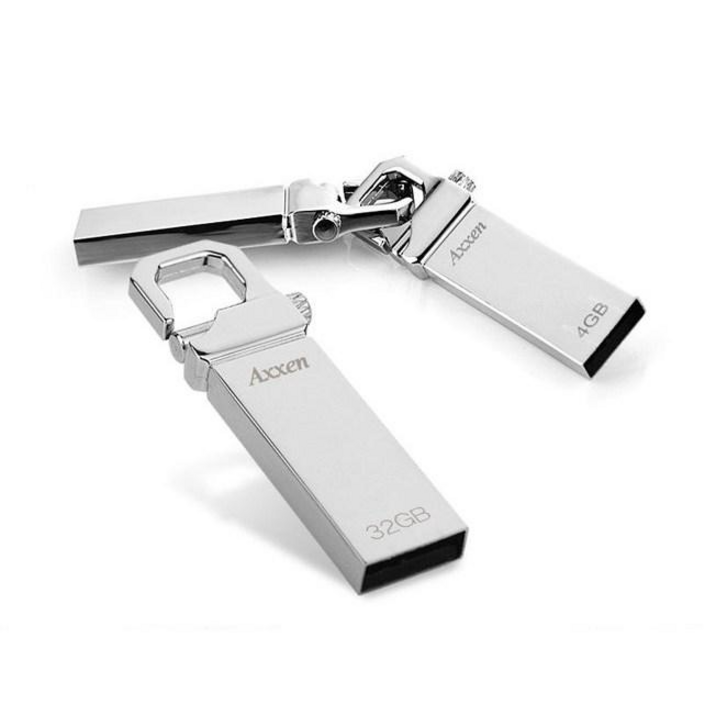 액센 i PASSION 메탈 고리 타입 USB 2.0 메모리 Axxen Holder, 128GB