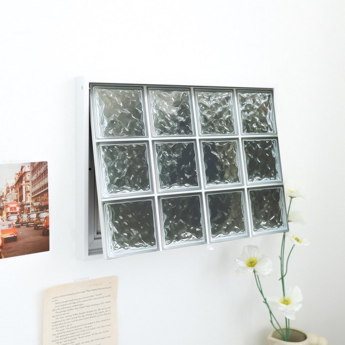 케이트가든 자체제작 유리블럭 액자 배전함가리개