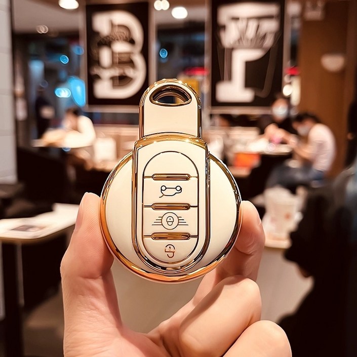 차키케이스 화이트 골드 컨트리맨 미니쿠퍼 F60 호환