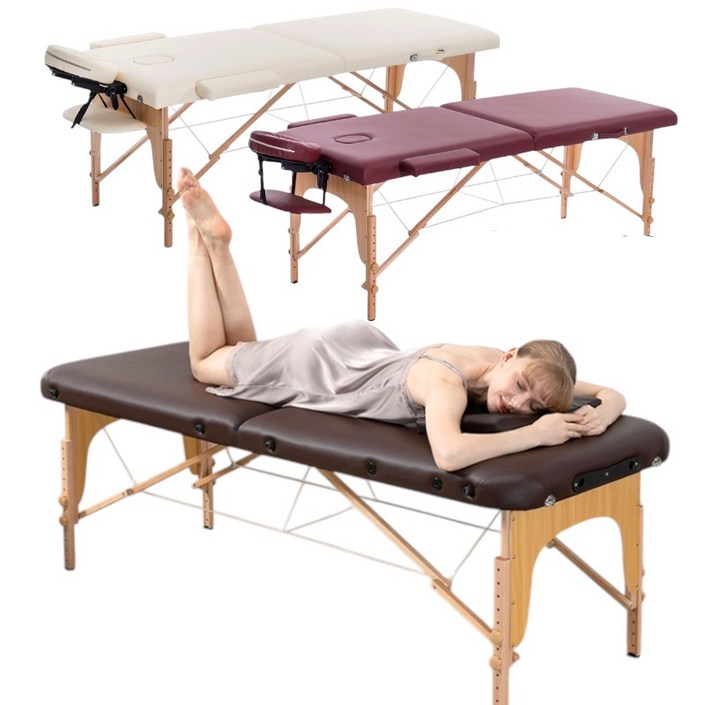 접이식 마사지 침대 휴대용 가정용 침술 뜸 재활 문신 미용 침대