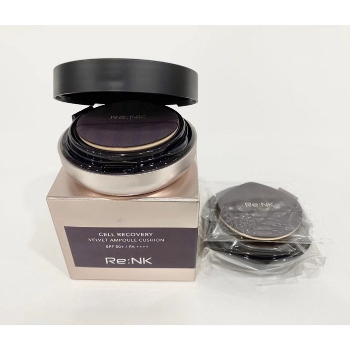 리엔케이 Re:NK 셀 리커버리 벨벳 앰플 쿠션 21호 본품&리필