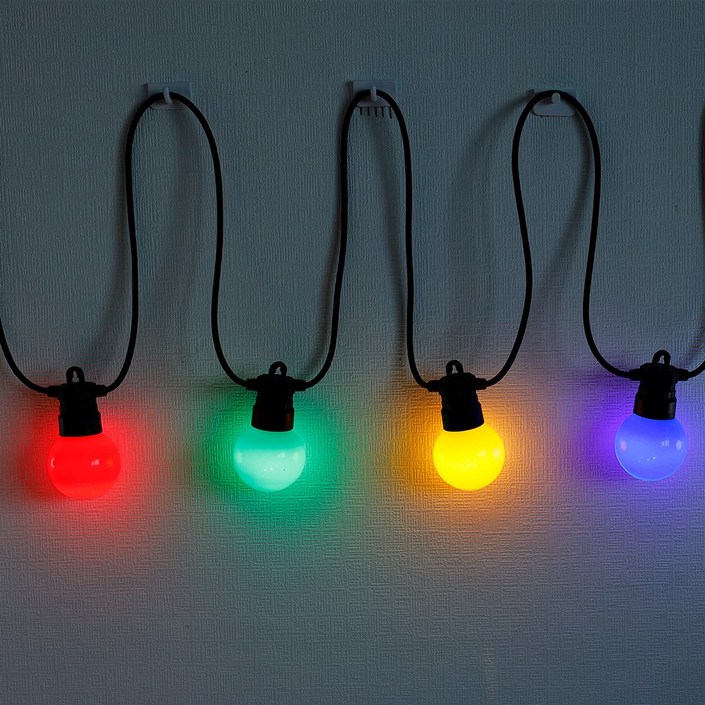 HK.sell 루프탑 LED 큰 앵두 S50 5M10구 추가전구