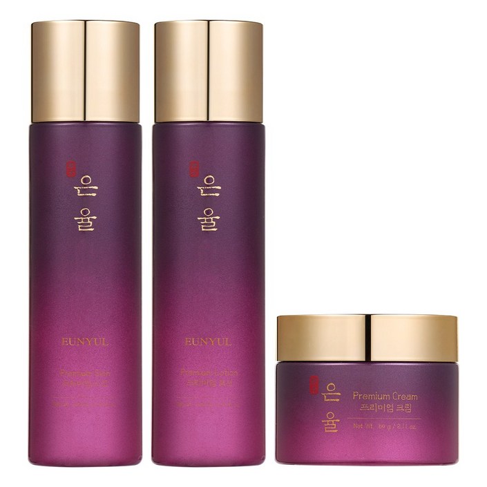 은율 프리미엄 3종세트스킨200ml,로션200ml,크림60g, 1개 은율 프리미엄 3종세트스킨200ml,로션200ml,크림60g, 1개