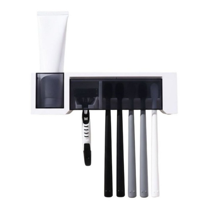 모디노 벽걸이형 24시간 히팅건조 유선 칫솔 살균기