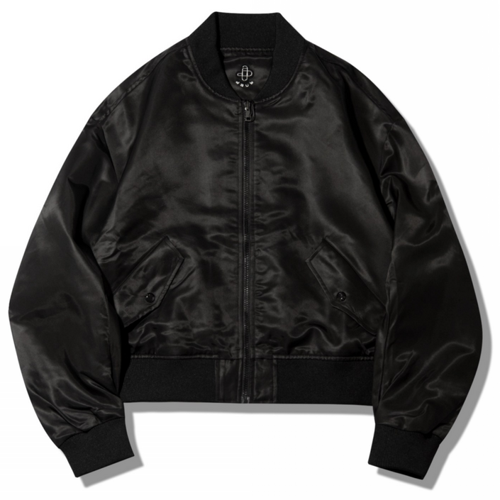 DAUB 붐버자켓 블랙 여성