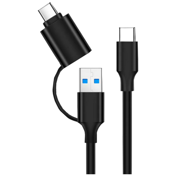 초고속 안드로이드오토 케이블 고속충전 데이터 케이블 2in1 C to C A to C 10Gbps USB3.2