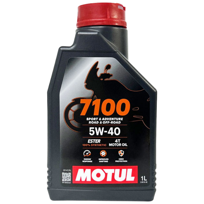 MOTUL 모튤 7100 4T 5W40 1L, 1개, 1L