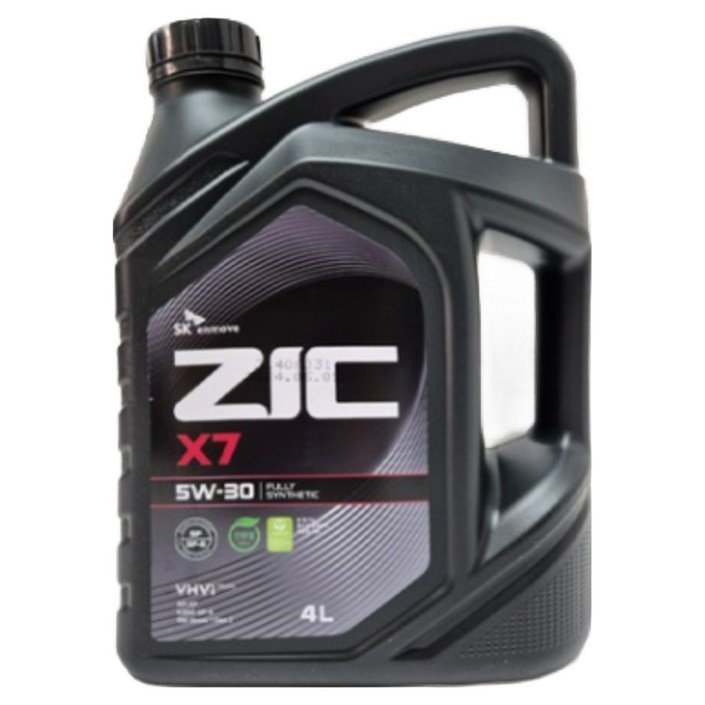 ZIC X7 5W30 지크 엔진오일 4리터 가솔린