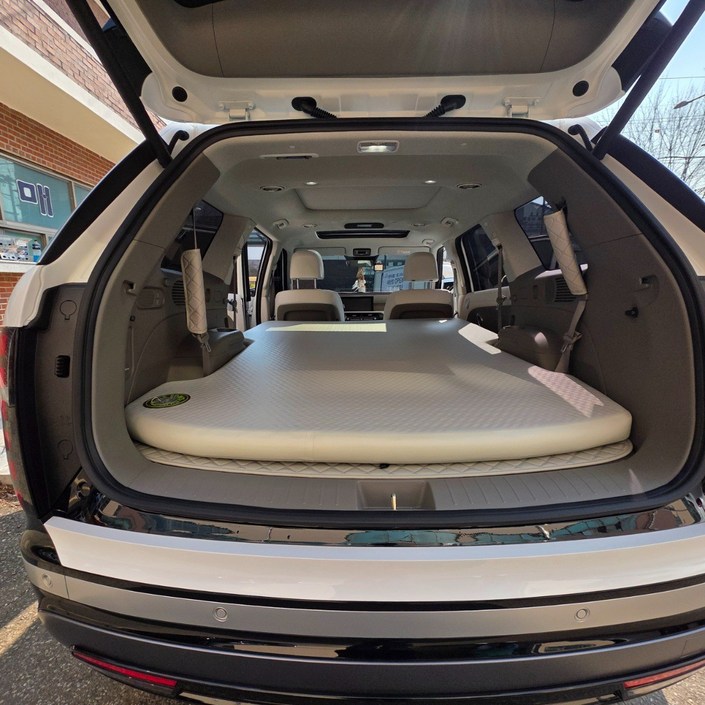 에어포스 디올뉴 팰리세이드 차박 캠핑 에어매트 LX3 평탄화 안전밸브 장착