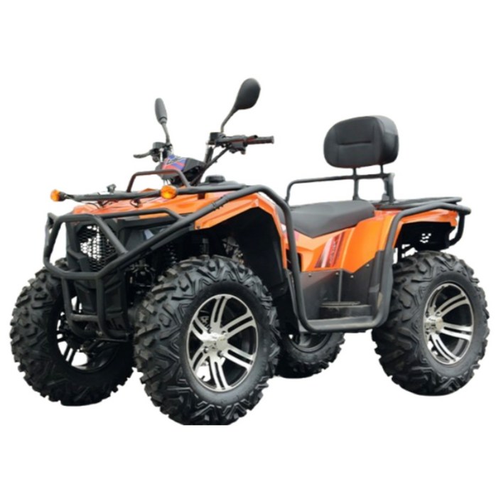 [진짜 4륜구동] 바이크존 350cc 풀타임 사륜구동 ATV 사륜 바이크 산길 갯벌 험로 산악, 그린