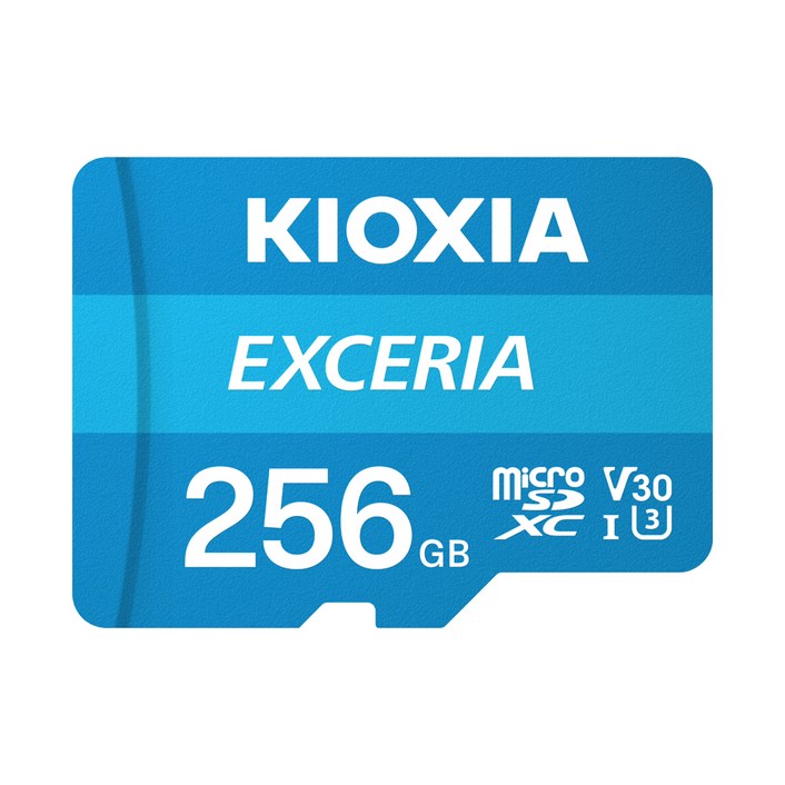 키오시아 EXCERIA 마이크로 메모리 카드 홈캠 블랙박스 CCTV SD LMEX1L256GG2, 256GB, 1개 키오시아 EXCERIA 마이크로 메모리 카드 홈캠 블랙박스 CCTV SD LMEX1L256GG2, 256GB, 1개