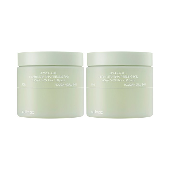 셀리맥스 어성초 BHA 지우개 필링 패드 125ml, 60매입, 2개