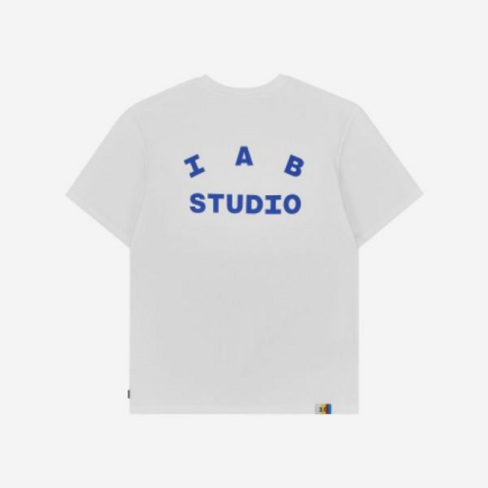 정품 아이앱 스튜디오 10주년 티셔츠 화이트 IAB Studio 10th Anniversary 티셔츠White 여자 반팔 라운드티 437615