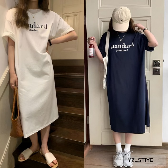 YZ프로젝트 여성 여름 롱원피스 루즈핏 휴양지원피스 데일리원피스 봄 여름 가을 원피스 3가지컬러